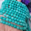 Turkuaz Yesil Ceyt Dogal Tas 8mm