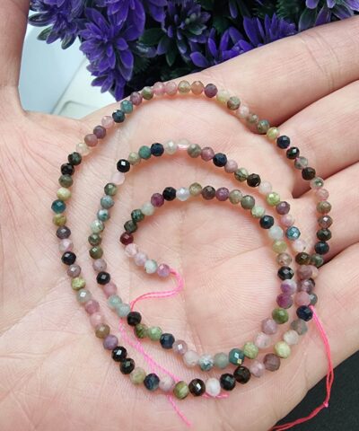 Turmalin Faset Kesim 3 Mm Dogal Tas