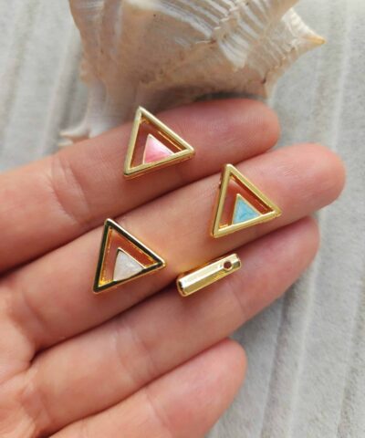 Üçgen Sallantı Sedef Mineli Aparat