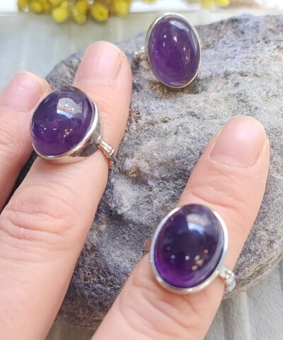 Uruguay Ametist Tasli Yuzuk 3