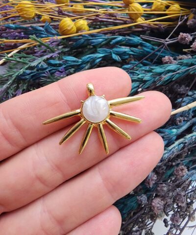 Yarım Güneş Kolye Ucu - 501