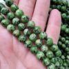 Yesil Beyaz Ceyt Dogal Tas 8 Mm Scaled