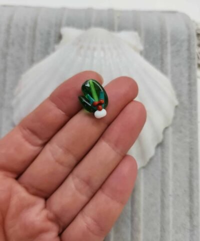 Yeşil Eldiven Murano Cam Objesi