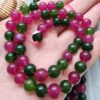 Yesil Koyu Pembe Mix Ceyt Dogal Tas 8mm