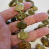 Yesil Opal Fasetli Sekilli Dogal Tas 3