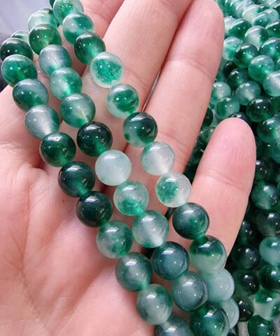 Yesil Parcali Ceyt Dogal Tas Boncuk 8 Mm Scaled