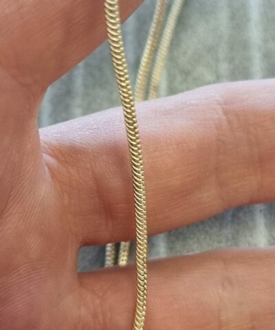 Yilan Model Kolye Ve Taki Zinciri 2 Mm 3