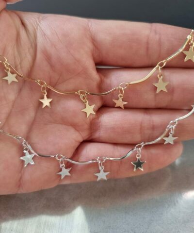 Yildiz Sallantili El İsi Taki Zinciri 2