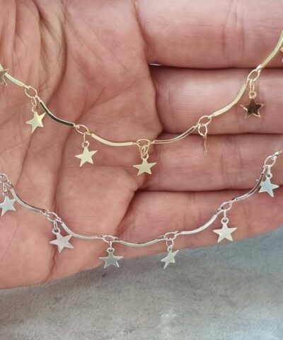 Yildiz Sallantili El İsi Taki Zinciri 3