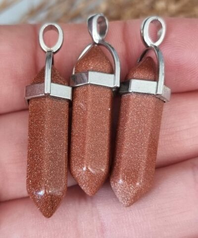 Yildiz Tasi Pandul Dogal Tas Kolye Ucu 4