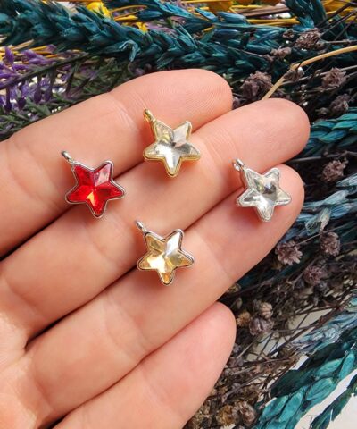 Yıldız Taşlı Kolye Ucu