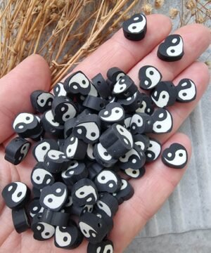 Ying Yang Fimo Obje