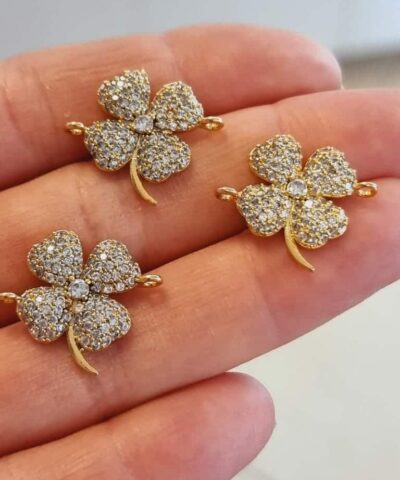 Yonca Full Zirkon Tasli 3boyutlu Bileklik Aparati 3