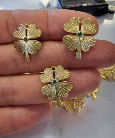 Yonca Zirkon Yesil Tas 2