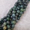 Yosunlu Mix Akik Dogal Tas 8 Mm 4