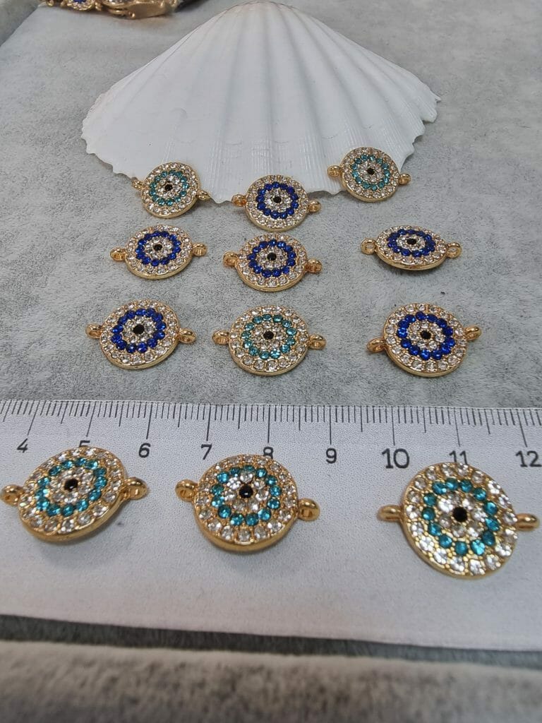 Yuvarlak Nazar Gozlu Bileklik Malzemesi