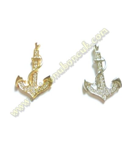 Zirkon Tasli Gemi Capasi Kolye Ucu 1