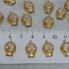 Zirkon Tasli Gold Kuru Kafa Kolye Ucu 4