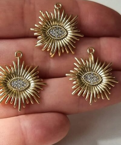 Zirkon Tasli Premium Kolye Ucu Taki Aparati