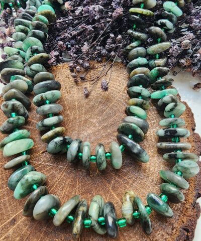 Zumrut Disk Dogal Tas 2