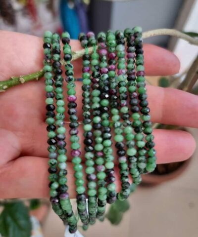 Zumrut Dogal Tas Rondela 4 Mm 7