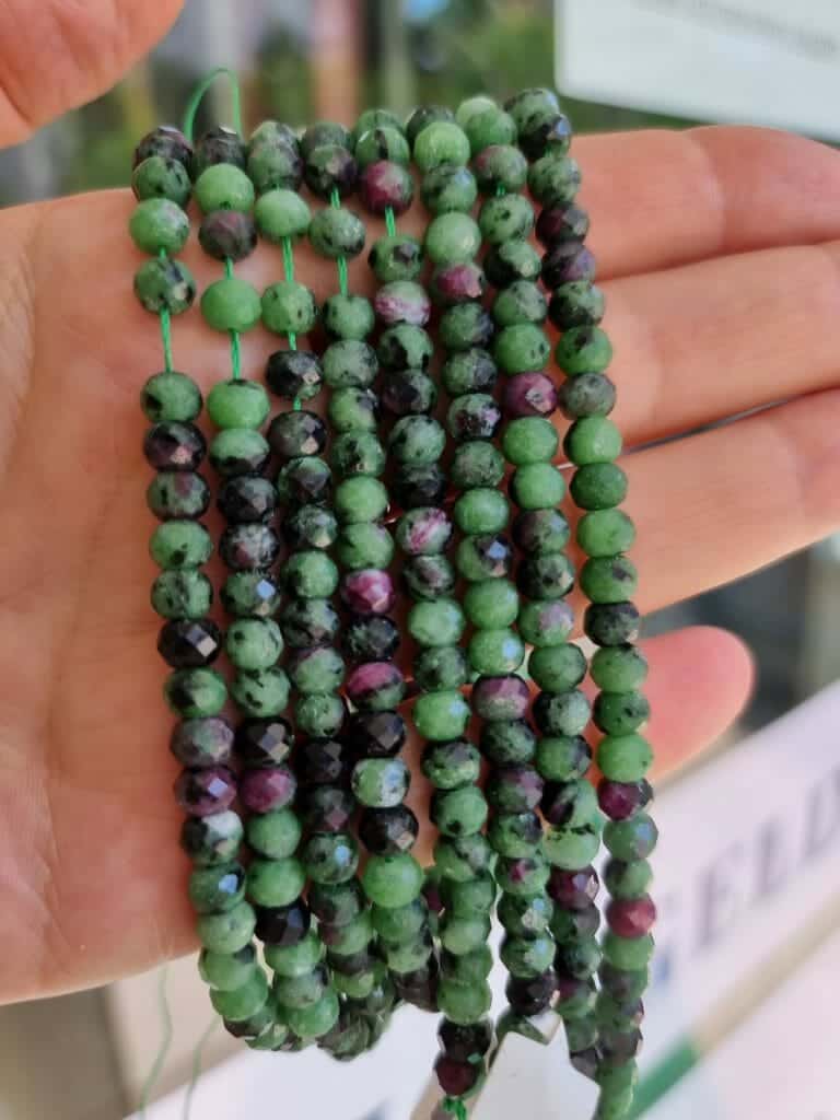 Zumrut Dogal Tas Rondela 6 Mm 3