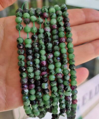 Zumrut Dogal Tas Rondela 6 Mm