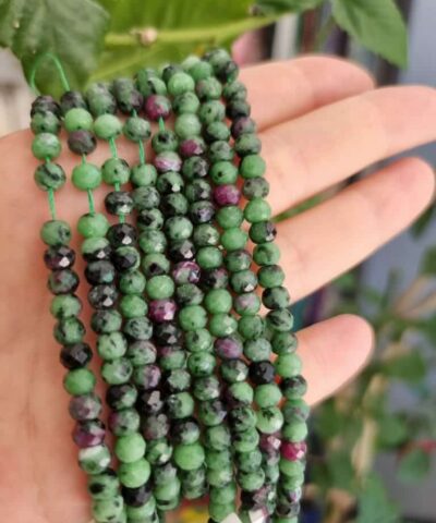 Zumrut Dogal Tas Rondela 6 Mm 5