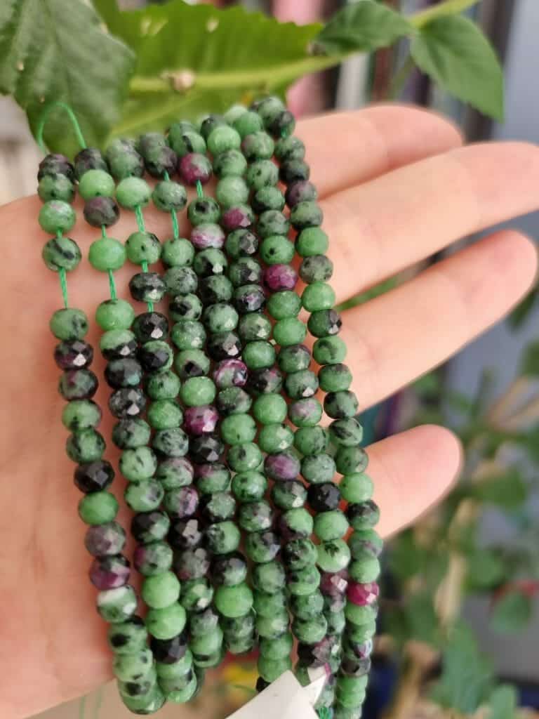 Zumrut Dogal Tas Rondela 6 Mm 5