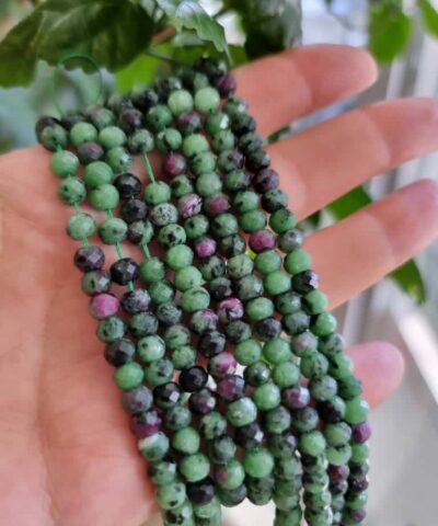 Zumrut Dogal Tas Rondela 6 Mm 6