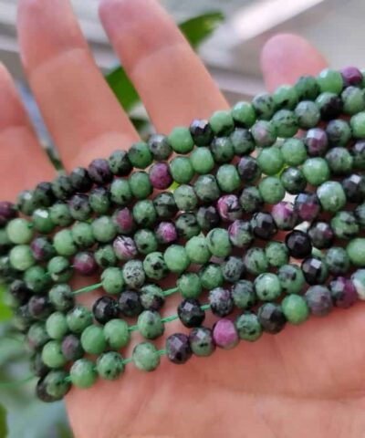 Zumrut Dogal Tas Rondela 6 Mm 7