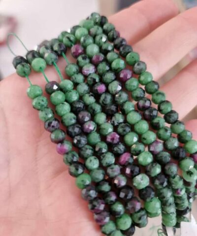 Zumrut Dogal Tas Rondela 6 Mm 8