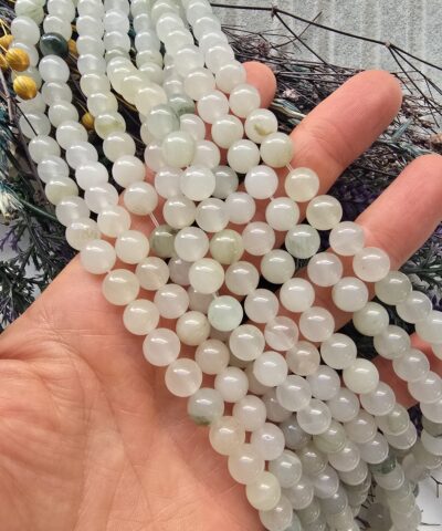 8 MM Küre Küre Ay Taşı Görünümlü Kuvars Taşı