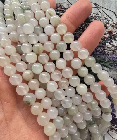 Alternative view of 8 MM Küre Küre Ay Taşı Görünümlü Kuvars Taşı