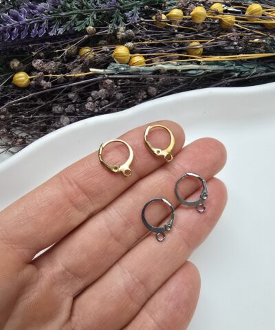 Klasik Çelik Hakla Küpe