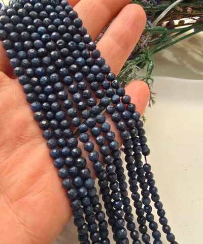 4 MM Fasetli Doğal Safir Taşı - Görsel 4