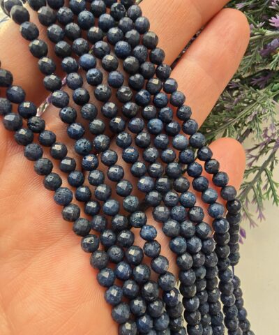 4 MM Fasetli Doğal Safir Taşı