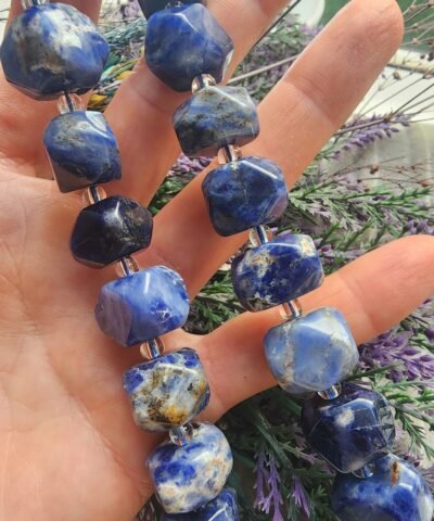 10x14 MM Küp Dikdörtgen Sodalit Taşı