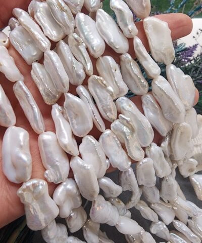 10x20 MM Sakız Şekilli Doğal Kültür İncisi