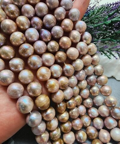 12 MM Premium Somon Doğal Barok İnci
