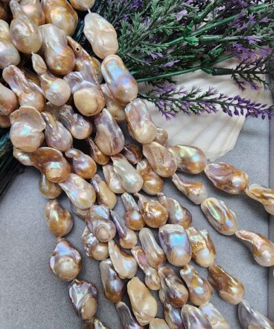 16 MM Premium Barok Doğal İnci