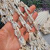 16x30 MM Kaz Ayağı Yapışık Barok Doğal İnci - Görsel 2