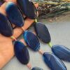 20x50 MM Oval Mavi Akik Taşı