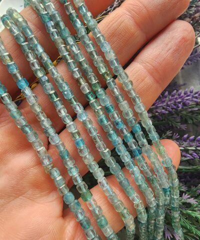 3 MM Küp Apatit Doğal Taş