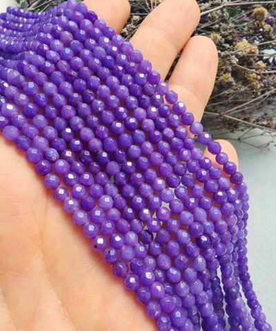 4 MM Faset Çeroit Renkli Kuvars Taşı