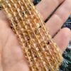 4 MM Küp Sitrin Taşı