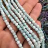 4x4 MM Küp Larimar Taşı