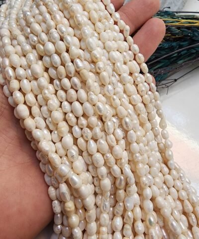 4X6 MM Ham Doğal Barok İnci