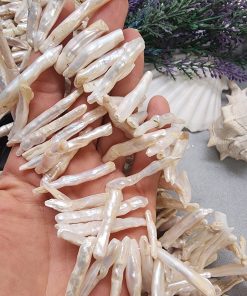 50 MM Çubuk Şekilsiz Barok Doğal İnci