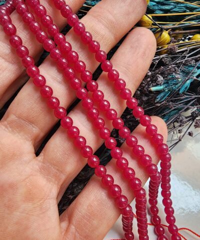 5A Premium Küre Doğal Yakut Taşı - 6 MM